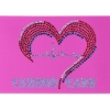 Promotional 6 Badge Satin Ribbon - 50yd Roll - Sparkle Brite Pink SP50BAR0650