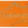 Promotional 8 Badge Satin Ribbon - 25yd Roll - Sparkle Orange SP50BAR0825