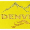 Promotional 8 Badge Satin Ribbon - 25yd Roll - Sparkle Yellow SP50BAR0825