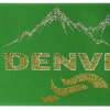 Promotional 8 Badge Satin Ribbon - 50yd Roll - Sparkle Green SP50BAR0850