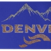 Promotional 8 Badge Satin Ribbon - 50yd Roll - Sparkle Royal Blue SP50BAR0850
