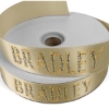 Promotional 1 1/2 Badge Satin Ribbon - 50yd Roll - Sparkle Gold SP50BAR1550
