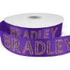 Promotional 1½ Bridal Satin Ribbon - 25yd Roll - Sparkle Purple SP50BRR1525