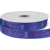 Promotional 7/8 Bridal Satin Ribbon - 100yd Roll - Sparkle Royal Blue SP50BRR7810