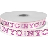 Promotional 7/8 Bridal Satin Ribbon - 50yd Roll - Sparkle Pink SP50BRR7850