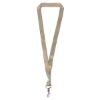 Promotional 7/8 Bridal Satin Lanyard - Sparkle Tan SP50RIL7822