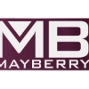 Promotional 5 Badge Satin Ribbon - 50yd Roll - Brilliance- Matte Finish Burgundy Red BR50BAR0550