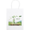 Promotional Mini - White Shopper - Chromatic with Logo CR10WHS0810
