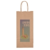 Promotional Eco Vino - Kraft-Brown Shopper - Chromatic Kraft Brown CR11ECS0513