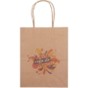 Promotional Eco Mini - Kraft-Brown Shopper - Chromatic Kraft Brown CR11ECS0810