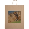 Promotional Eco Stephanie - Kraft-Brown Shopper - Chromatic with Logo CR11ECS1619
