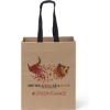 Promotional Eco Ash - Woven Handle Eurototes - Chromatic with Logo CR11WOH0709