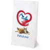 Promotional 20# S.O.S. Bag - ColorVista White CV10SOS0816