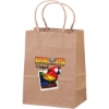 Promotional Eco Pup - Kraft-Brown Shopper - ColorVista with Logo CV11ECS0508
