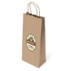 Promotional Eco Vino - Kraft-Brown Shopper - ColorVista Kraft Brown CV11ECS0513