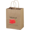 Promotional Eco Mini - Kraft-Brown Shopper - ColorVista Kraft Brown CV11ECS0810