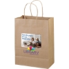 Promotional Eco Jenny - Kraft-Brown Shopper - ColorVista with Logo CV11ECS1013