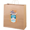 Promotional Eco Duke - Kraft-Brown Shopper - ColorVista with Logo CV11ECS1818