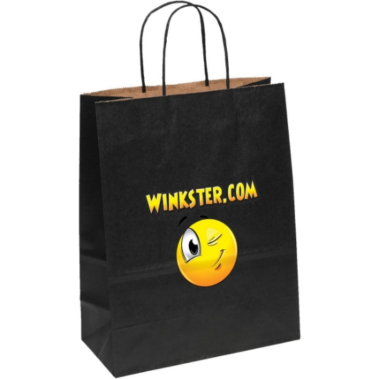 Promotional Dorothy - Matte Shopper Bag - ColorVista with Logo CV11MAS1013