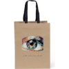 Promotional Eco Cedar - Woven Handle Eurototes - ColorVista Kraft Brown Black CV11WOH1013