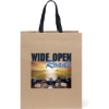Promotional Eco Teak - Woven Handle Eurototes - ColorVista with Logo CV11WOH1316