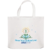 Promotional Thrifty™- Budget Tote - ColorVista White CV30BUT1915