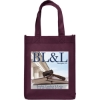 Promotional Ike - Celebration Tote Bag - ColorVista Burgundy CV30CES0810
