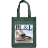 Promotional Ike - Celebration Tote Bag - ColorVista Hunter Green CV30CES0810