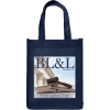 Promotional Ike - Celebration Tote Bag - ColorVista Navy Blue CV30CES0810