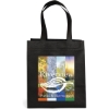 Promotional Economy - Non-Woven Tote - ColorVista Black CV30ECT1315
