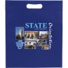 Promotional 13W x 15H x 3 - Non-Woven Die Cut Bag - ColorVista Royal Blue CV30NOD1315