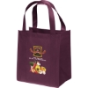 Promotional Little Thunder® - Non-Woven Tote - ColorVista Burgundy Red CV30THU1213