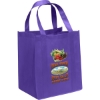 Promotional Big Thunder® - Non-Woven Tote - ColorVista Grape Purple CV30THU1315