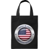 Promotional Glory™- USA Made Non-Woven Tote - ColorVista Black CV30USM0810