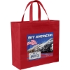 Promotional Patriot™- USA Made Non-Woven Tote - ColorVista Red CV30USM1817