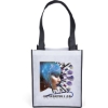 Promotional Renoir - PET Non-Woven Tote Bag - ColorVista White Black CV33PEN1315