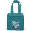 Promotional Therm-O Cooler Tote™ - Insulated Bag - ColorVista Teal Blue CV34THF0908