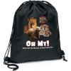 Promotional Scout™- Polyester Backpack - ColorVista Black CV40POB1316