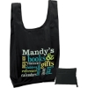 Promotional T-PAC™- Polyester Tote - ColorVista Black CV40POT1223
