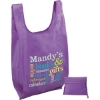 Promotional T-PAC™- Polyester Tote - ColorVista Purple CV40POT1223