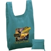 Promotional T-PAC™- Polyester Tote - ColorVista Teal Blue CV40POT1223