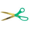 Promotional 30 Large Scissors - Gold- Direct Print Teal Blue DP91SCG3000