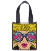 Promotional Degas -PET Non-Woven Tote - Sublimation White Black DS33PEN0910