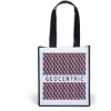 Promotional Scott™- Heavy-Duty Polyester Tote - Sublimation 1 Side White Black DS40HEP1315