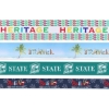 Promotional 2 Badge Satin Ribbon - 100yd Roll - Sublimation White DS50BAR0210