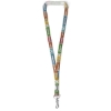 Custom 5/8 Bridal Satin Lanyard - Sublimation with Logo DS50RIL5822