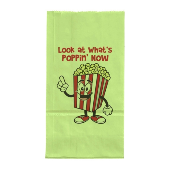 Custom 2# Popcorn Bag - Dynamic Color with Logo DY10SOS0407