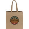 Promotional Tuscan™- Eco Kraft-Brown Laminated Eurotote - Dynamic Color with Logo DY11ECM1414