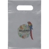 Promotional Die Cut Handle Bag - 7W x 10 1/2H - Dynamic Color Gray DY20DIC0710