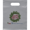 Promotional Die Cut Handle Bag - 9 1/2W x 12H - Dynamic Color Gray DY20DIC0912